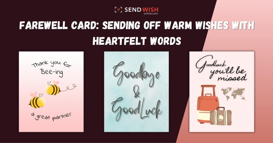 Farewell Cards in the Workplace Environment