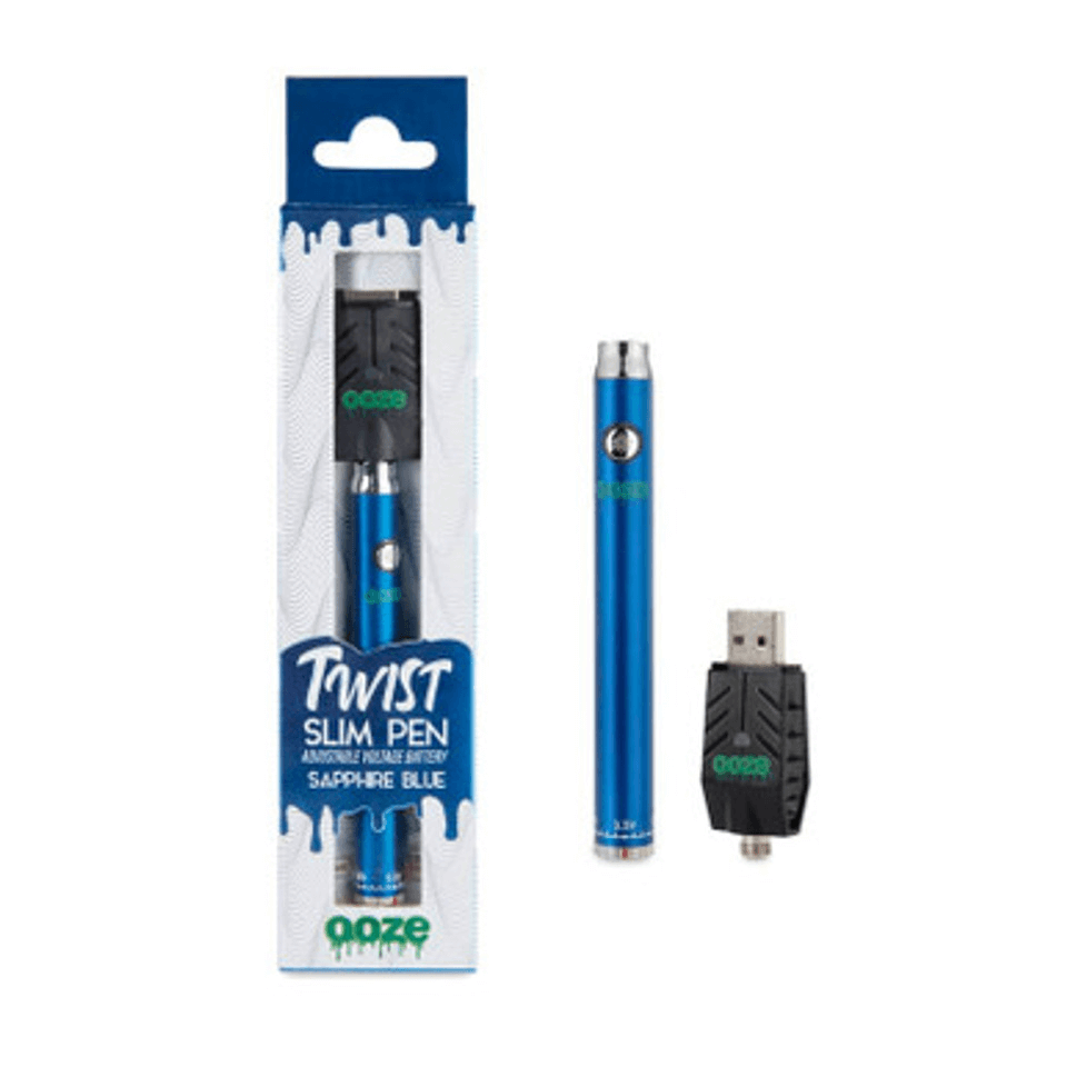 OOZE Twist Slim Pen: Adjustable Voltage Battery for a Custom Experience